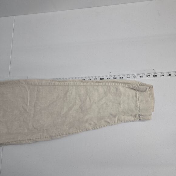 Athleta Voyager Linen Pant - jogger beige tan womens size 2 6651 - Picture 4 of 11